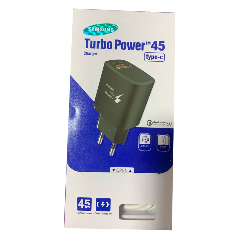 Carregador Samsung Turbo power / tipo C
