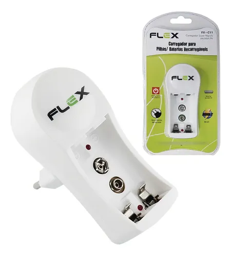 Carregador para pilha Flex