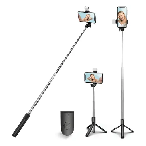 Suporte para celular tripé pau de selfie