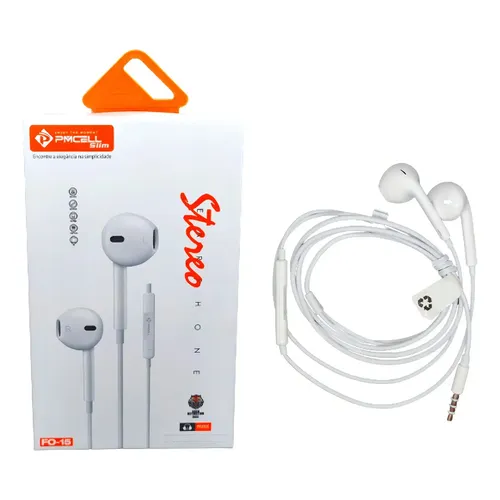 Fone de ouvido com fio/microfone