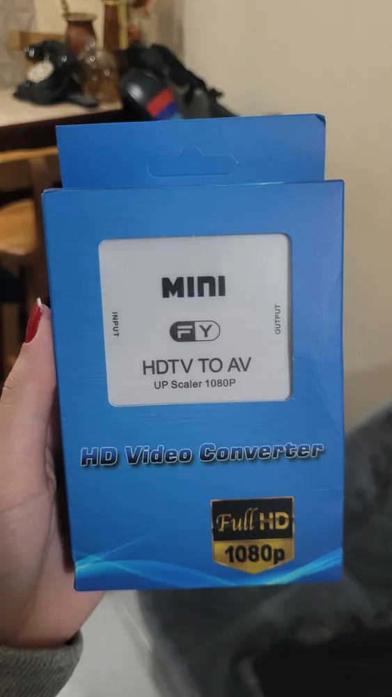 Adaptador HDTV TO AV