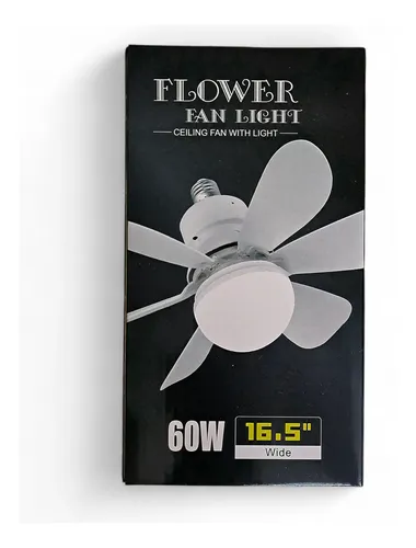 Ventilador de teto lâmpada